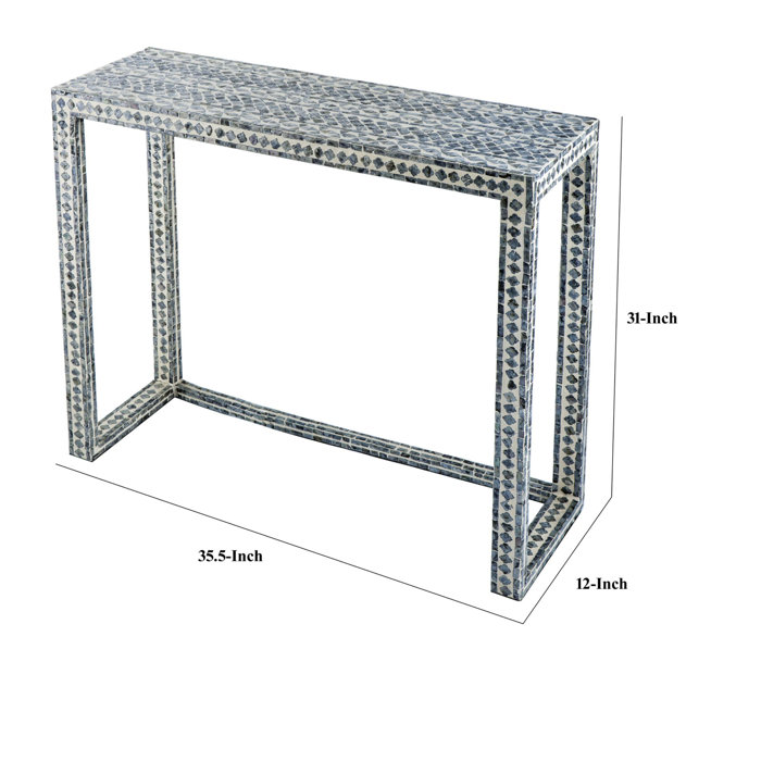 Beachcrest Home 35.5'' Console Table Wayfair